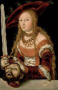 Lucas Cranach Judith with the head of Holofernes painting